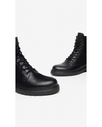 ANFIBI NEROGIARDINI DONNA IIN PELLE NERO SIVIGLIA II309183D/100