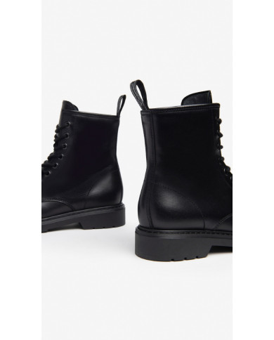 ANFIBI NEROGIARDINI DONNA IIN PELLE NERO SIVIGLIA II309183D/100