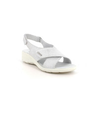SANDALO CON ZEPPA ENVAL SOFT DONNA ARGENTO SCAMOS.NINFEA 1280911 