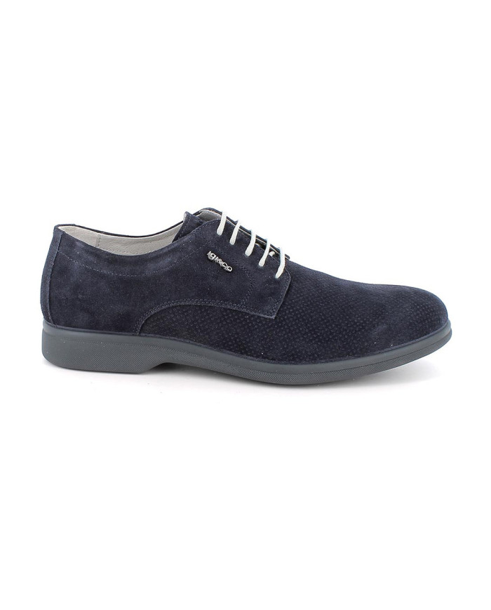 STRINGATA IGI&CO UOMO SCAMOSC.SPECIAL BLU CON LACCI 1100200