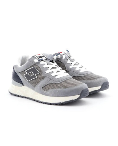 SNEAKERS LOTTO UOMO TOKYO GINZA CRACK LEGGENDA GRAY/DRESS BLUE/ASHLEY BLUE 223626 EE7