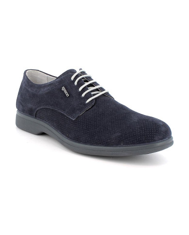 STRINGATA IGI&CO UOMO SCAMOSC.SPECIAL BLU CON LACCI 1100200