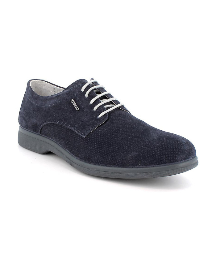 STRINGATA IGI&CO UOMO SCAMOSC.SPECIAL BLU CON LACCI 1100200