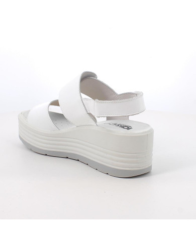 SANDALI CON ZEPPA IGI&CO DONNA NAPPA SOFT BIANCO 1164533     