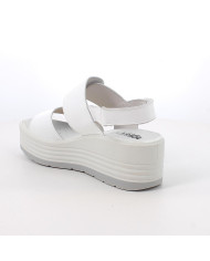 SANDALI CON ZEPPA IGI&CO DONNA NAPPA SOFT BIANCO 1164533     