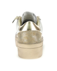 SNEAKERS LOTTO DONNA BACK LAMINATED W LEGGENDA WHITE/GOLDEN ALMOND/LIGHT PLATINO 223675 EG0