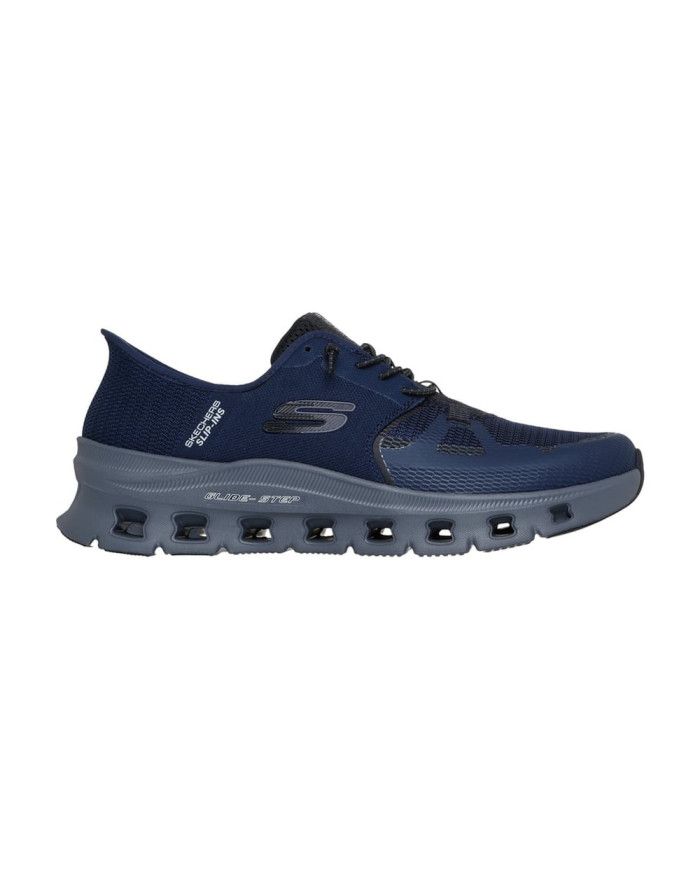 SNEAKERS SKECHERS UOMO BLU SLIP-INS 232930 NVCC
