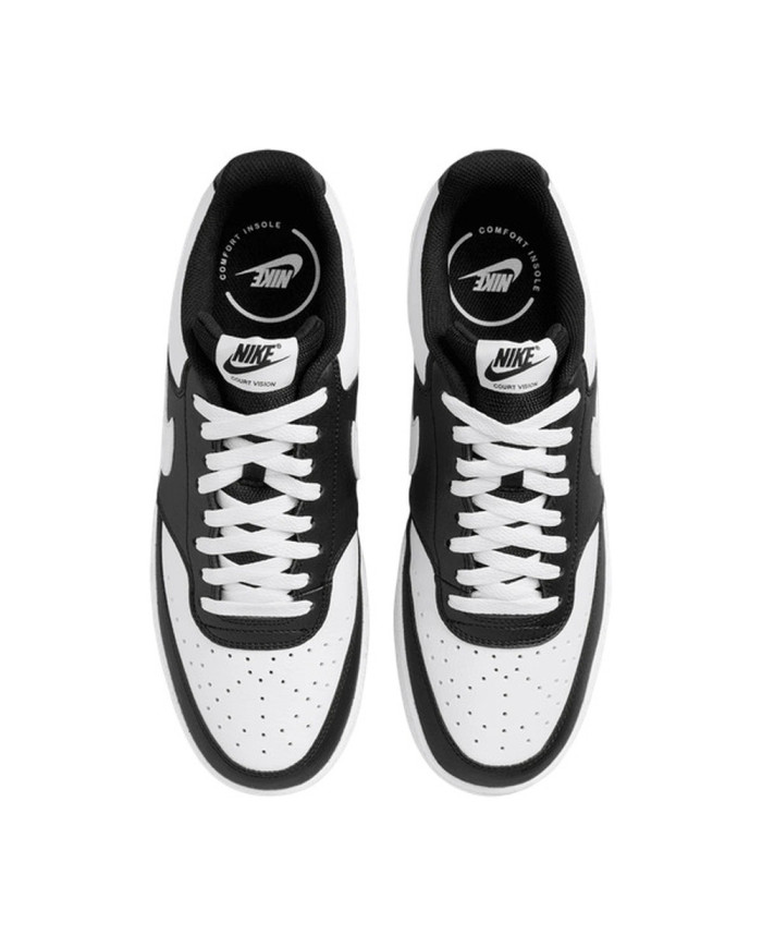 SNEAKERS NIKE COURT VISIONLO NN UOMO WHITE/BLACK