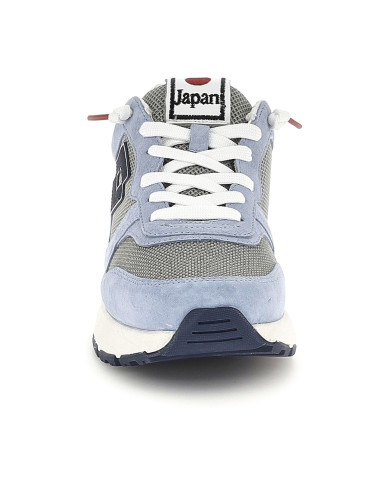 SNEAKERS LOTTO UOMO TOKYO GINZA CRACK LEGGENDA GRAY/DRESS BLUE/ASHLEY BLUE 223626 EE7
