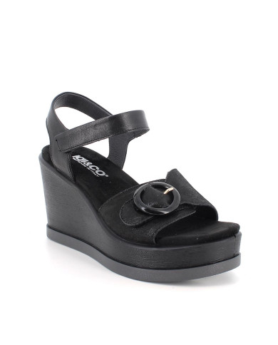 SNDALI CON ZEPPA IGI&CO DONNA CAPRA CAMI/CAPRA NERO 1173000