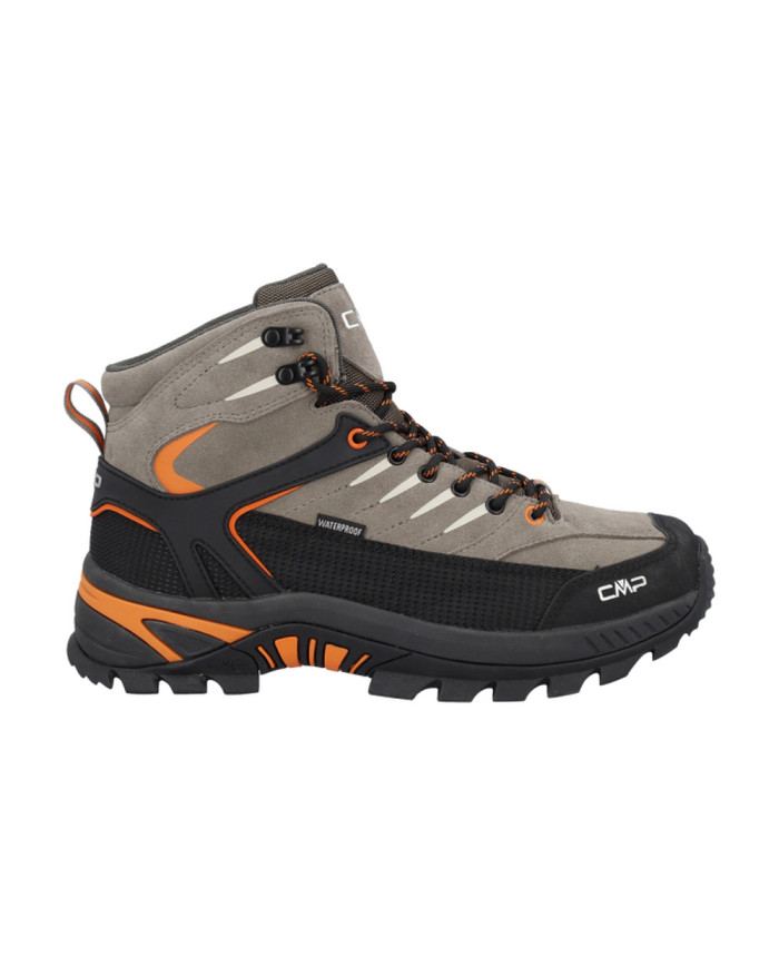 SCARPA DA TREKKING CMP UOMO RIGEL 2.0 MID WP TREKKING SHOE DESERTO FLAME 3Q19367 06PV
