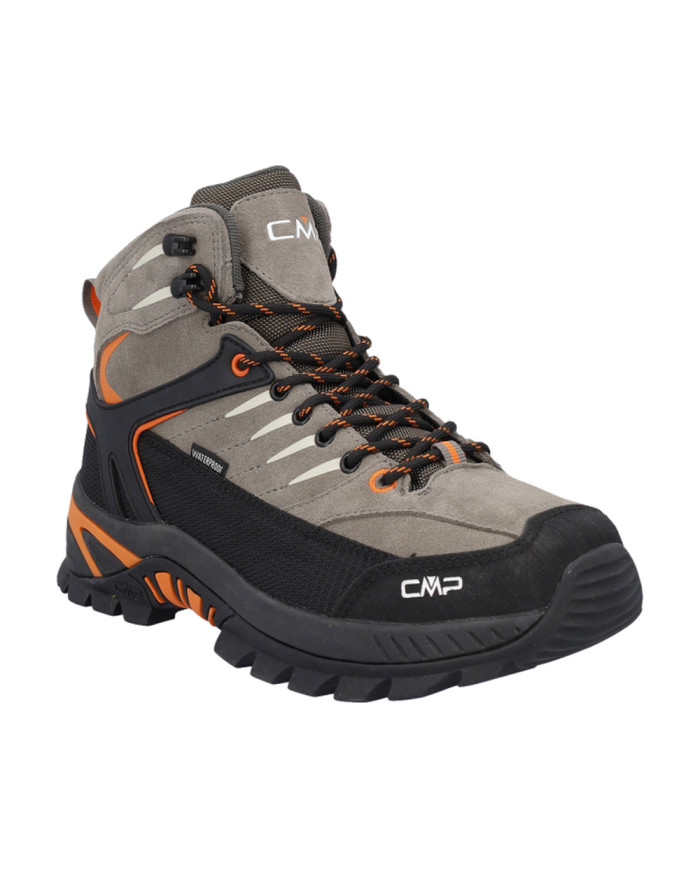 SCARPA DA TREKKING CMP UOMO RIGEL 2.0 MID WP TREKKING SHOE DESERTO FLAME 3Q19367 06PV