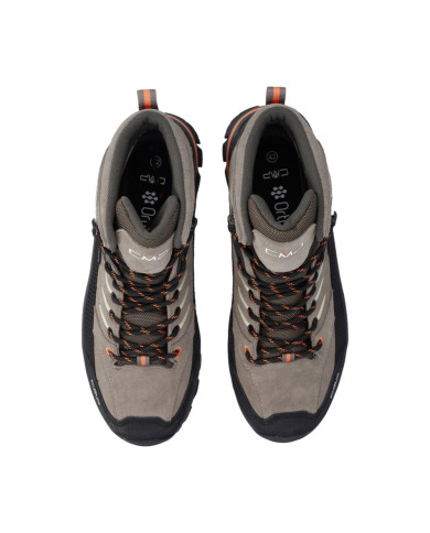 SCARPA DA TREKKING CMP UOMO RIGEL 2.0 MID WP TREKKING SHOE DESERTO FLAME 3Q19367 06PV