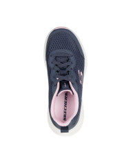 SNEAKERS SKECHERS DONNA IN MESH BLU 303982L NVLV