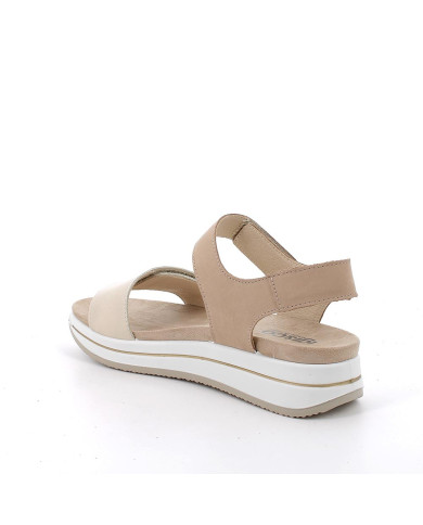 SANDALI CON ZEPPA IGI&CO DONNA VIT.LAM.FO/NABUK CON STRAP 1174833