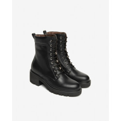 ANFIBI NEROGIARDINI DONNA SAGAR DECO NERO EVA URBANA NERO TACCO 6CM I514810D/100