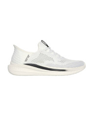 SNEAKERS SKECHERS UOMO SLIP-INS SLADE -  QUINTO 21810 WHT