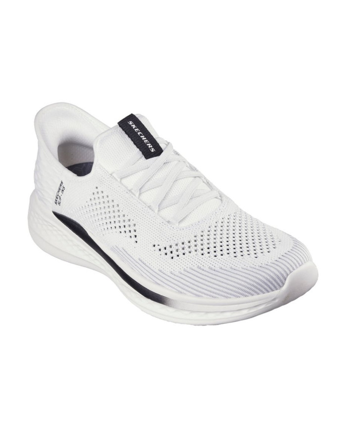 SNEAKERS SKECHERS UOMO SLIP-INS SLADE -  QUINTO 21810 WHT