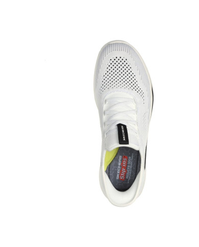 SNEAKERS SKECHERS UOMO SLIP-INS SLADE -  QUINTO 21810 WHT