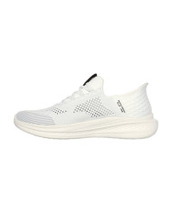 SNEAKERS SKECHERS UOMO SLIP-INS SLADE -  QUINTO 21810 WHT