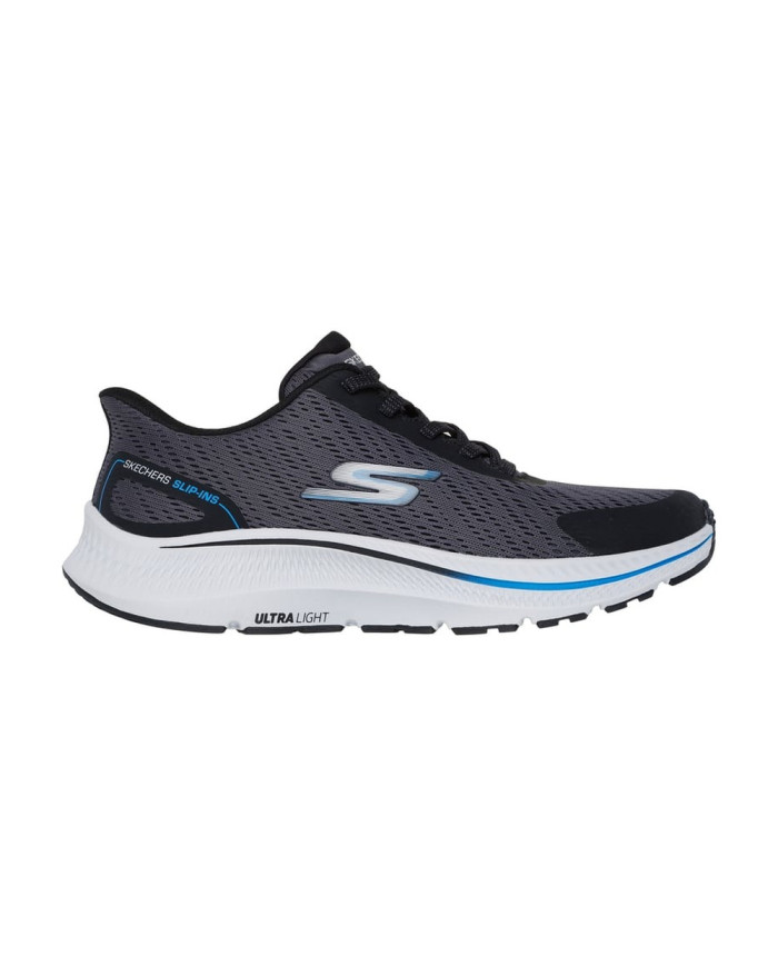 SNEAKERS SKECHERS UOMO GO RUN CONSISTENT 2.0 WORLDVIEW GRIGIO 220880 CCBK