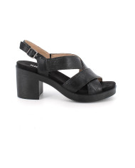 SANDALI CON TACCO IGI&CO DONNA CAPRA TAMPONATA NERO 1171200