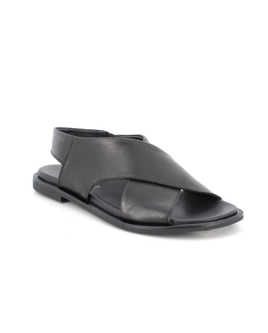 SANDALI IGI&CO DONNA VIT. CRUST NERO CON ELASTICO 1184700    