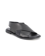 SANDALI IGI&CO DONNA VIT. CRUST NERO CON ELASTICO 1184700    