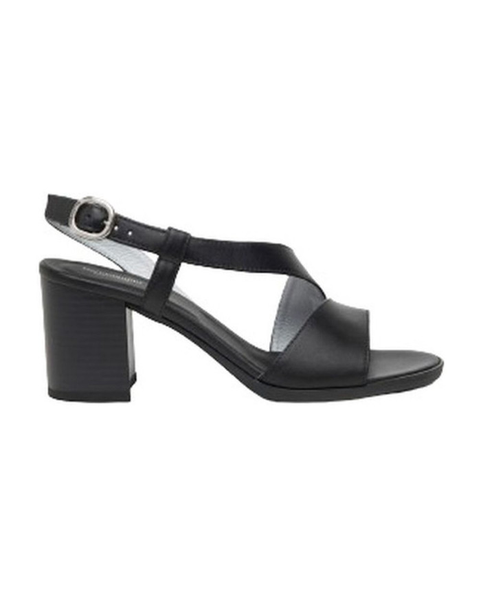 SANDALI CON TACCO NEROGIARDINI DONNA TAMIGI NERO TR AULLA NERO TACCO 7CM E410440D/100