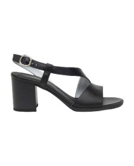 SANDALI CON TACCO NEROGIARDINI DONNA TAMIGI NERO TR AULLA NERO TACCO 7CM E410440D/100