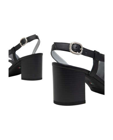 SANDALI CON TACCO NEROGIARDINI DONNA TAMIGI NERO TR AULLA NERO TACCO 7CM E410440D/100
