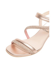 SANDALO CON TACCO NEROGIARDINI DONNA NETTUNO PHARD TPU FEN NATURALE TACCO5CM E615721D/660