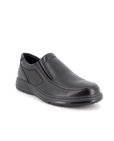 SLIP-ON ENVAL SOFT UOMO  NAPPA BOT.NATAN NERO 8720000