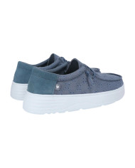 MOCASSIN PITAS DONNA WALLABI  LOTTO AZUL S26W-BOK-LTTO