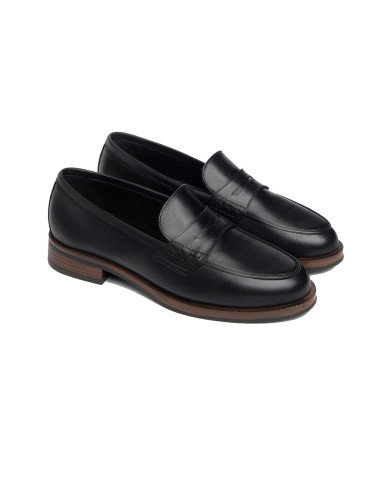 MOCASSINI NEROGIARDINI DONNA N PELLE NERO I308171D/100