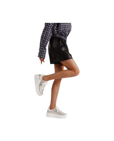 SNEAKERS QUEEN HELENA PLATFORM MINIMAL CON DETTAGLI GIOIELLO X34-13 GOLD