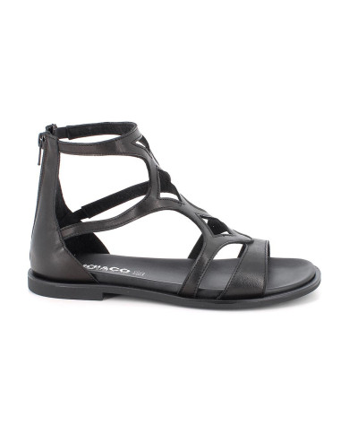 SANDALI IGI&CO DONNA VIT. CRUST ZIP NERO 1184900  