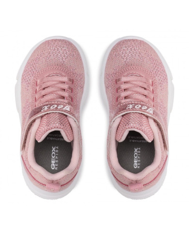 SNEAKERS  GEOX BAMBINA J ARIL G. D - SHI.KNIT.TEX+SIN LT ROSE J25DLD 07QBC C8172 TG:36,37,38,39