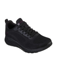 SNEAKERS SKECHERS DONNA BOBS SQUAD CHAOS - FACE OFF BLACK 117209 BBK