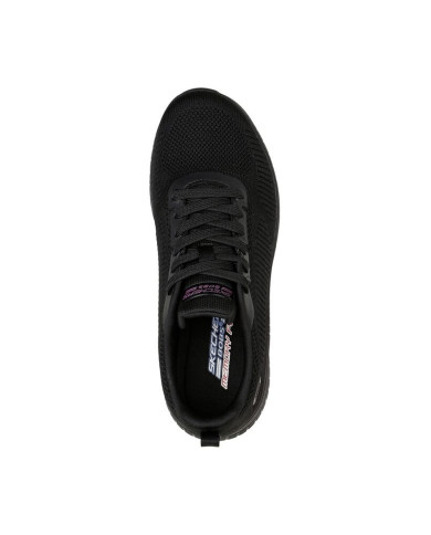 SNEAKERS SKECHERS DONNA BOBS SQUAD CHAOS - FACE OFF BLACK 117209 BBK