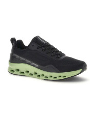 SNEAKERS LOTTO UOMO VENTO 50 AMF NEXT ALL BLACK/HEMLOCK GREEN 223780 EJB