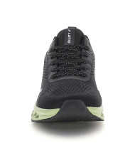 SNEAKERS LOTTO UOMO VENTO 50 AMF NEXT ALL BLACK/HEMLOCK GREEN 223780 EJB