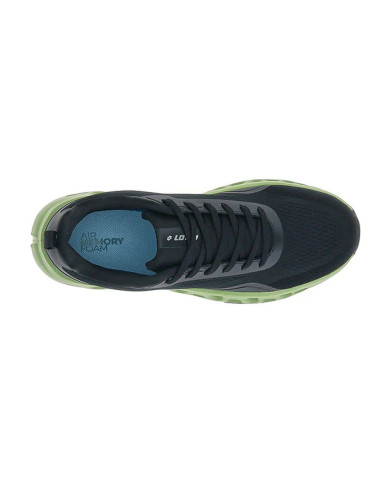SNEAKERS LOTTO UOMO VENTO 50 AMF NEXT ALL BLACK/HEMLOCK GREEN 223780 EJB