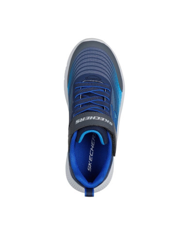 SNEAKERS SKECHERS BAMBINO MICROSPEC ADVANCE BLU 403926L NVBL