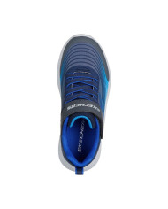 SNEAKERS SKECHERS BAMBINO MICROSPEC ADVANCE BLU 403926L NVBL