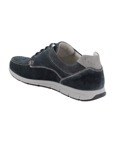 SNEAKERS ENVAL SOFT UOMO NABUK GUM BLU 1226200     
