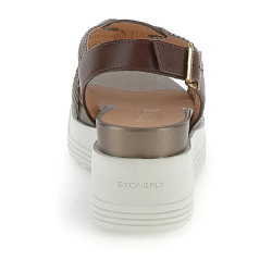 SANDALO CON ZEPPA STONEGLY DONNA PARKY 24 WEAVED/LTH 220895 CGZ