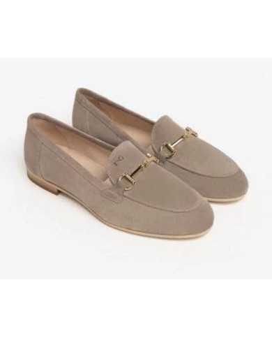 MOCASSINO DONNA NEROGIARDINI VELOUR CRETA TR CARRARA E318213D/451
