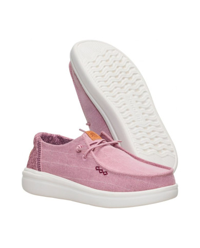 Mocassino Hey Dude Wendy Rise donna Rosa