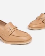 MOCASSINO NEROGIARDINI DONNA PELLE CORDA TACCO E409610D/423